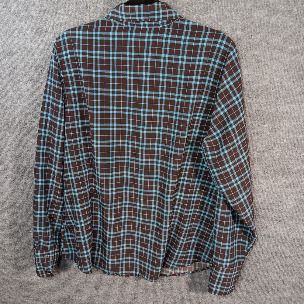 Levi's Flannel Shirt Black Plaid Jasper The Everyday Embroidered Logo Button Up - Picture 16 of 16